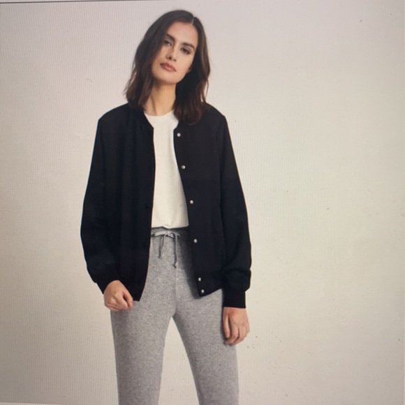 Modern Citizen Neta Vegan Suede Bomber Jacket - Picture 9 of 9